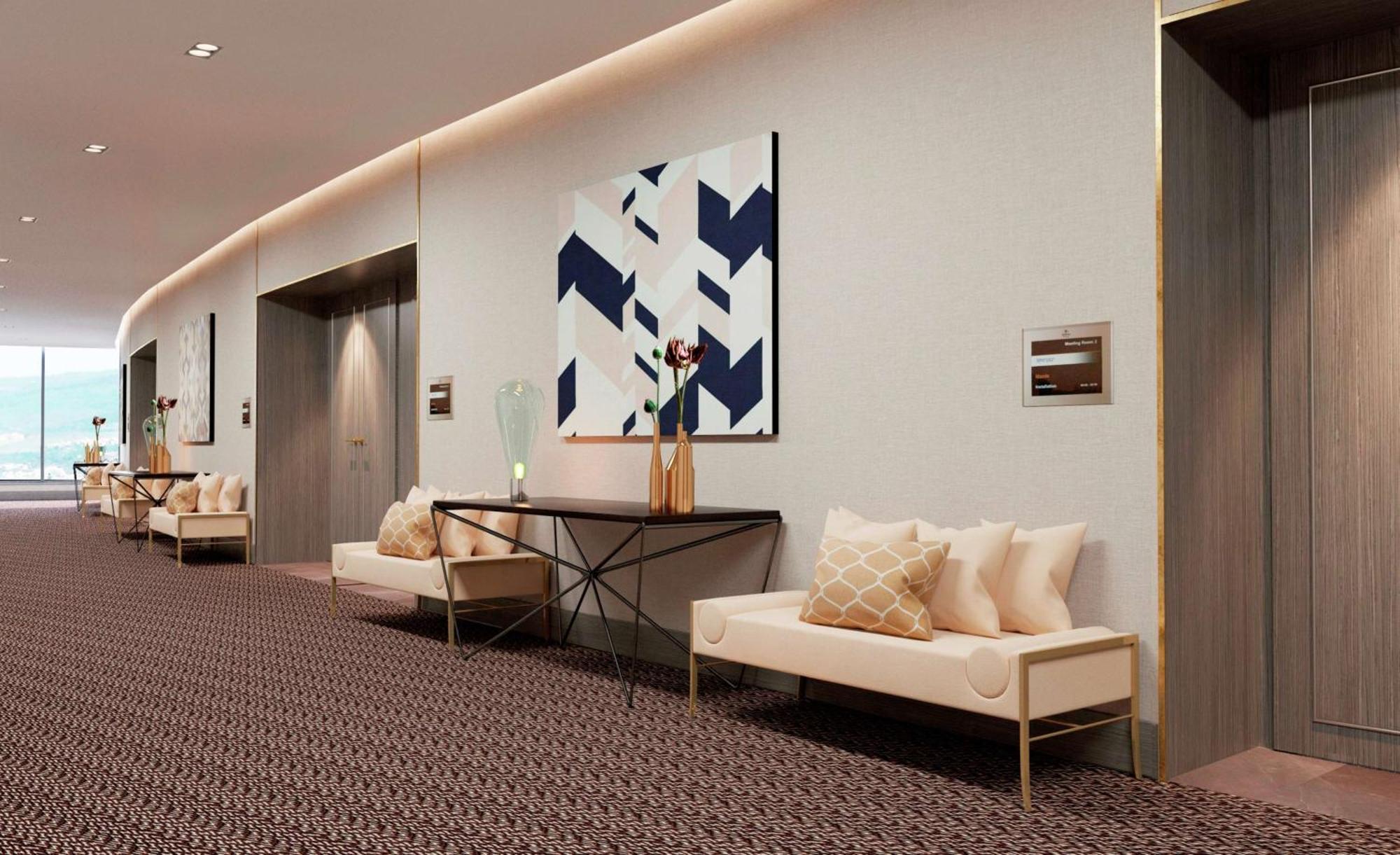 Hilton Tanger City Center Dış mekan fotoğraf A carpet in a hotel